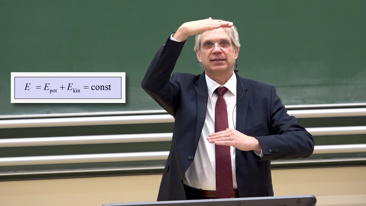 Energieerhaltung f&uuml;r einen K&ouml;rper im statischen Gravitationsfeld