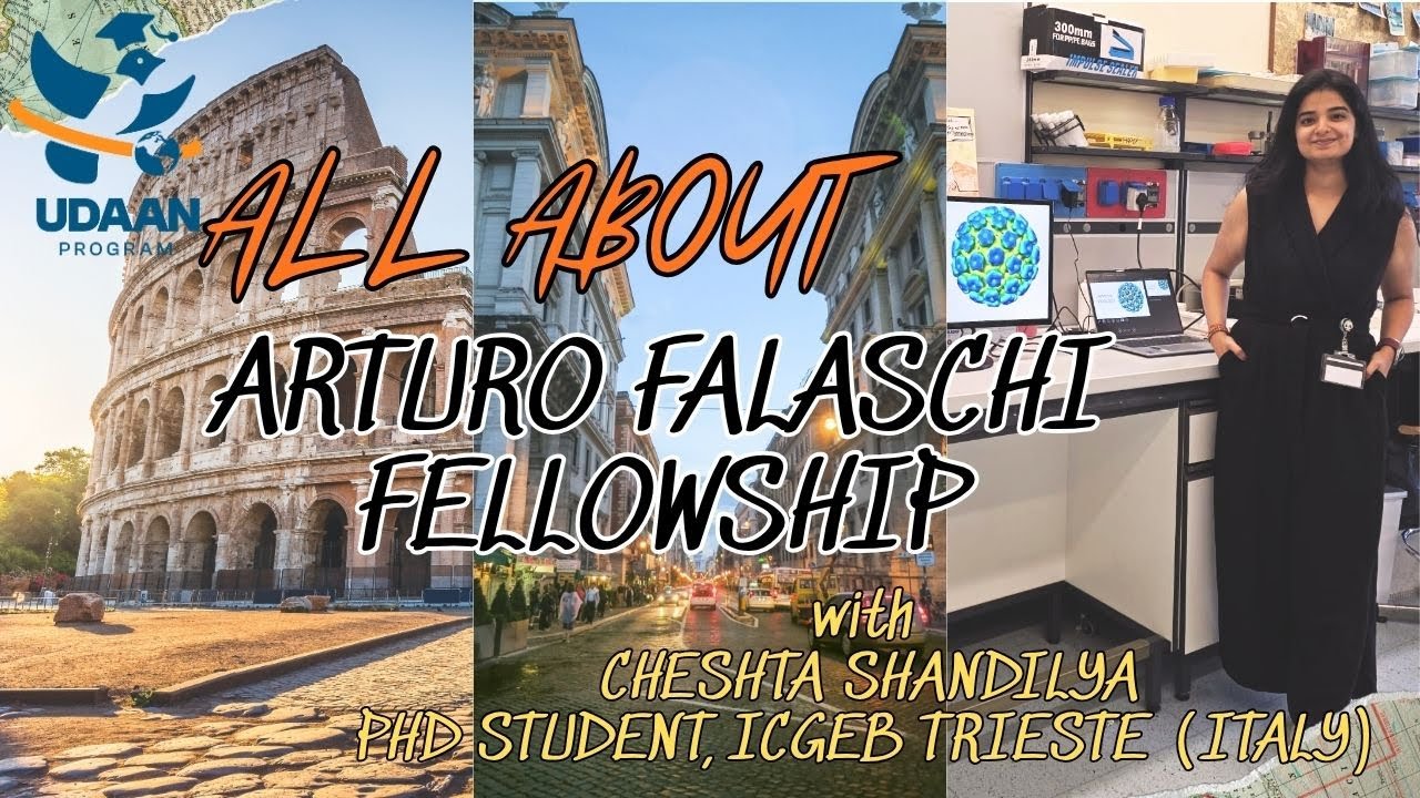 Fully Funded PhD in Italy 🇮🇹| Arturo Falaschi Fellowship 2025 | ICGEB Trieste | UDAAN Podcast