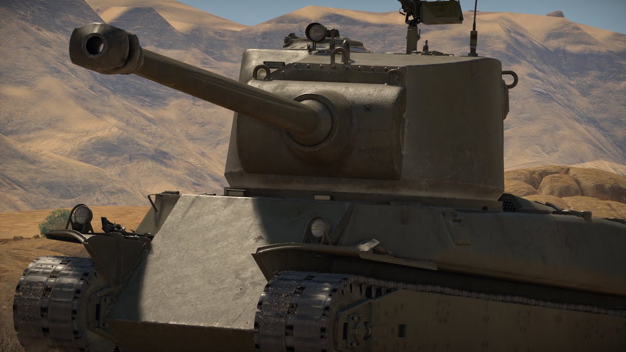 Obesidad con cadenas | M6A2E1 / AU-1 | War Thunder RB