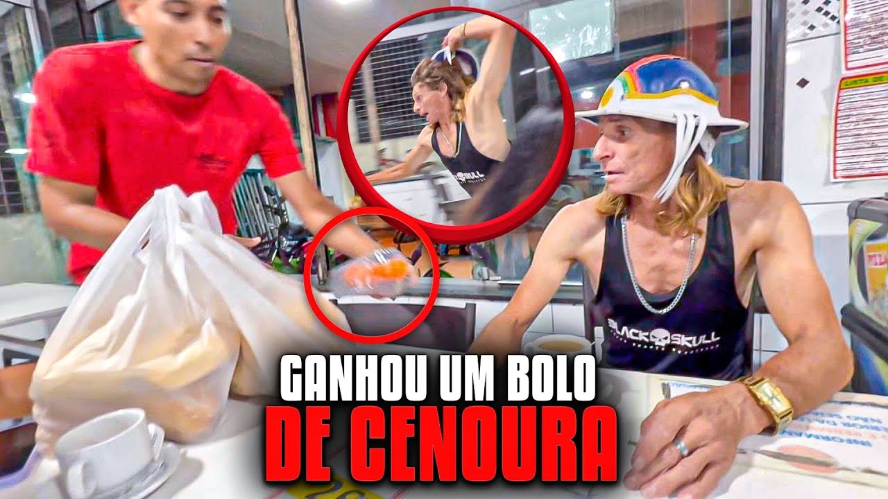 FALA FINA GANHOU UM BOLO DE CENOURA E FICOU FURIOSO | FALA FINA 