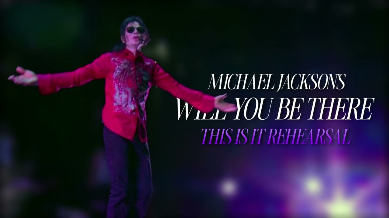 Michael Jackson - Will You Be There - This Is It Rehearsal ( AI )
