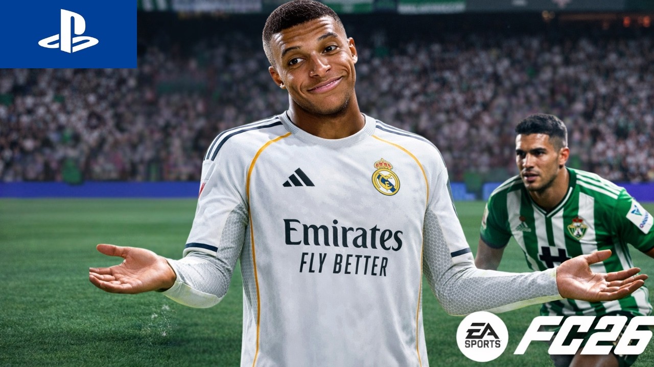 EA SPORTS FC 26 – BETIS 🆚 REAL MADRID ⚔️ Mbappé sous pression à Séville | PS5 4K Gameplay