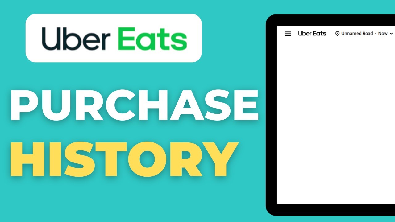 How to View Your Uber Eats Purchase History