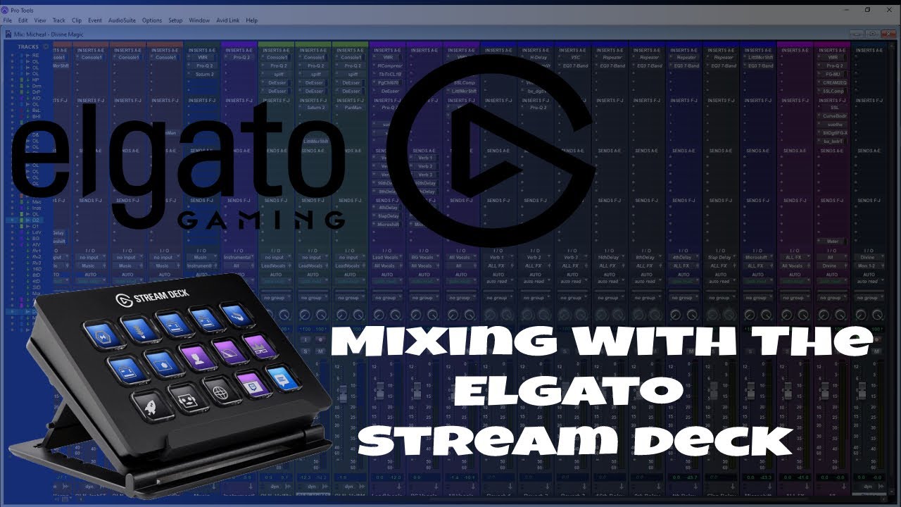 Elgato Stream Deck | Producing & Mixing Set Up
