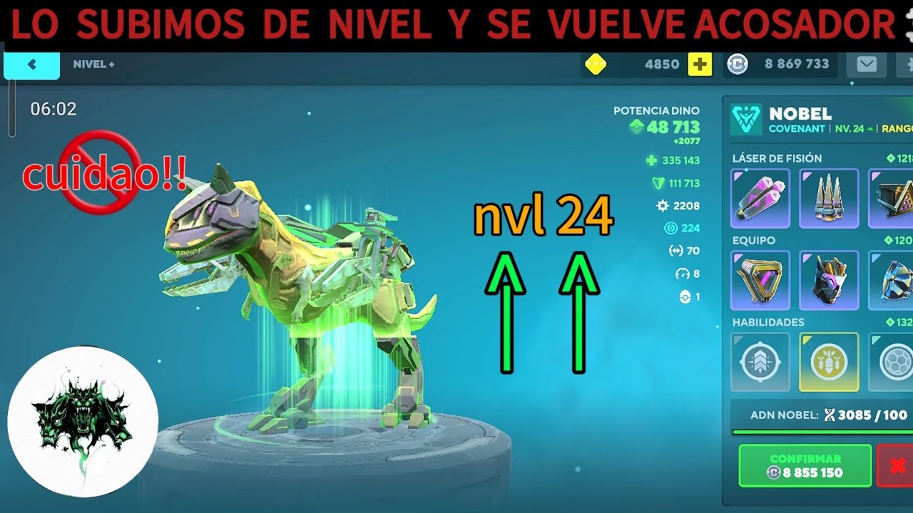 Dino squad, subimos a nobel de nivel (en español)