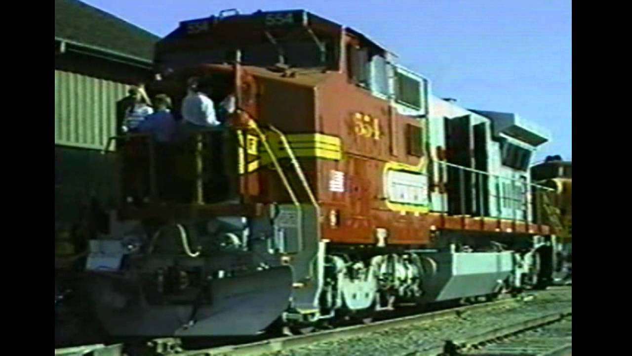Railfair 1991 - new Santa Fe Dash 8-40BW number 554