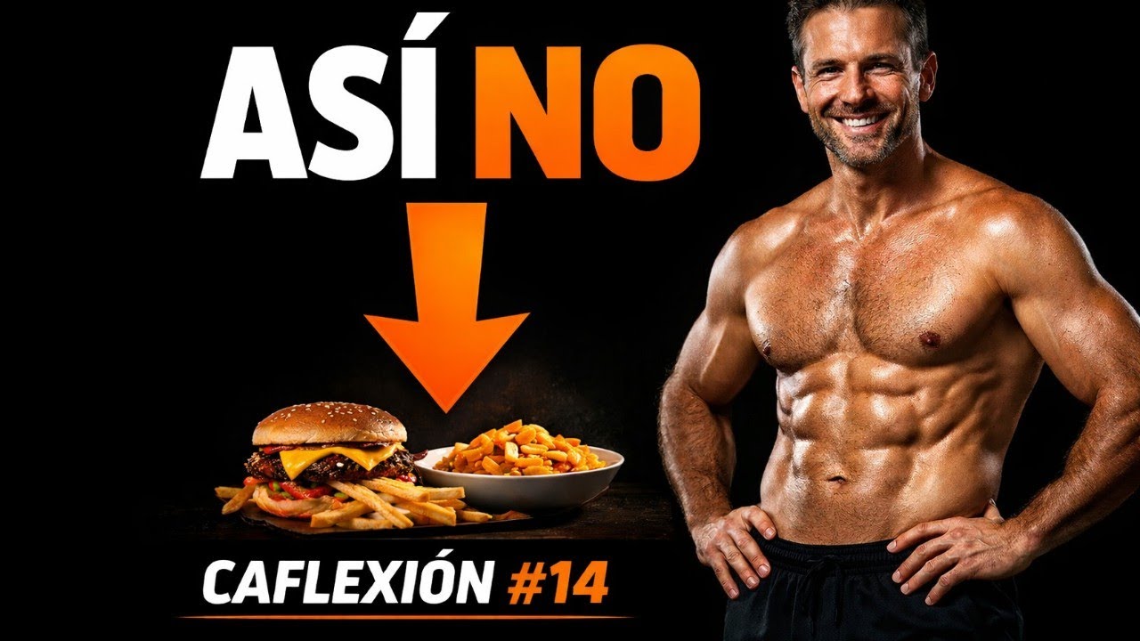 💪 Come ASÍ después de los 40 para GANAR MÚSCULO y PERDER GRASA sin pasar hambre ⭐ (CAFLEXIÓN #14)