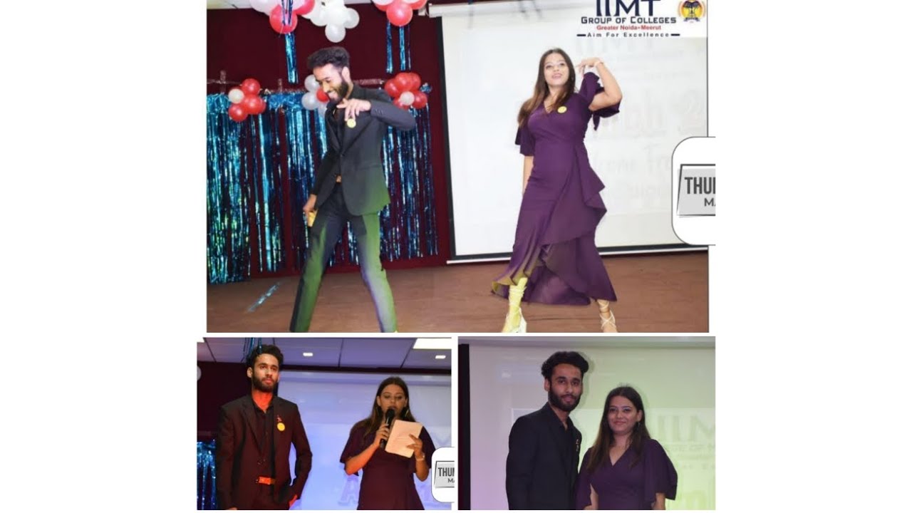 Anchoring script for freshers|| IIMT groups of colleges|| Safar with shruti