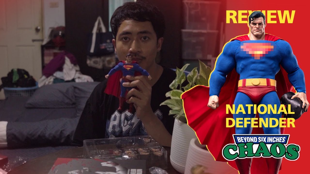รีวิว Chaos Toys National Defender 1/12 - งานซุปชุดผ้าที่สวยที่สุด!! #superman #actionfigures
