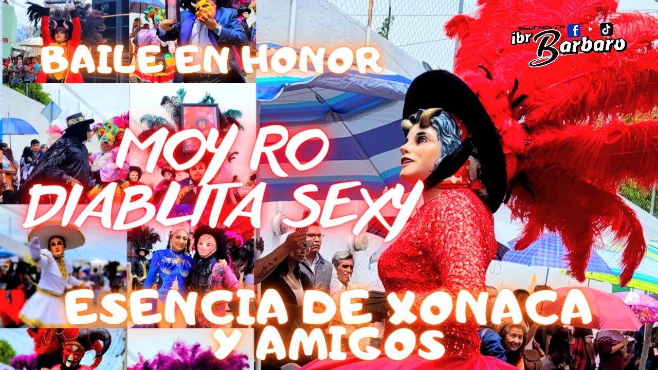 BAILE EN HONOR A MOY RODRIGUEZ, LA DIABLITA SEXY. CUADRILLA ESENCIA DE XONACA Y AMIGOS