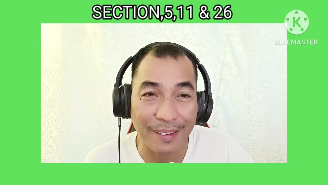 Section 5,11 & 26 RA 9165