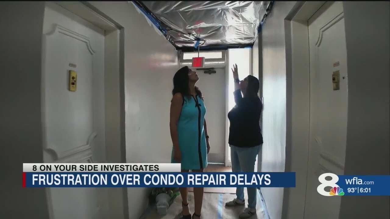 Tampa Condo Residents Demand Answers After Ceilings Collapse, Leaks Persist
