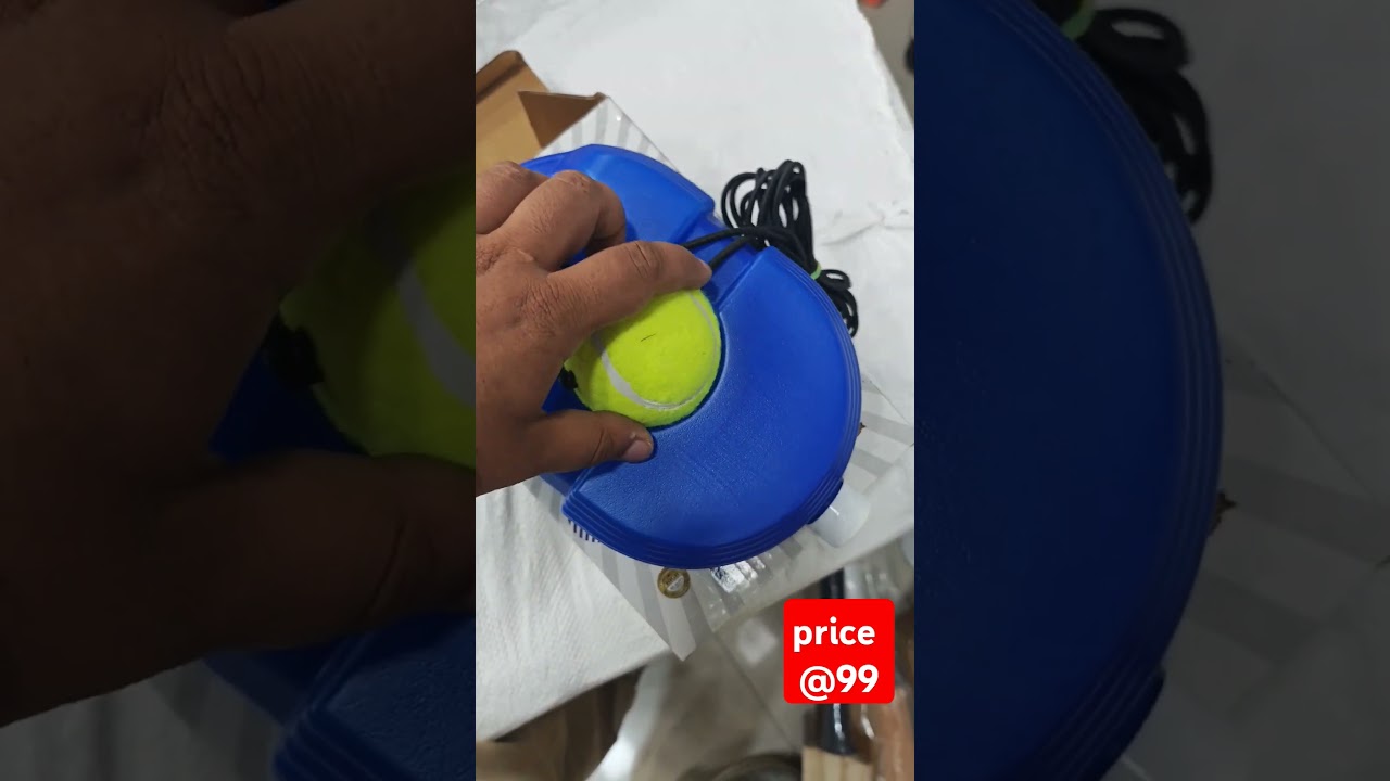 Tennis Balls Solo Practice Ball With String #tennisballcricket