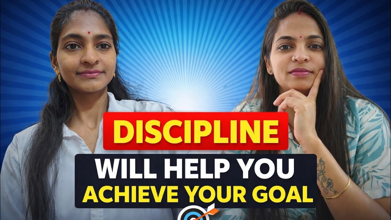 English conversation practice(How to be discipline towards your goal. ||speak English fluently||