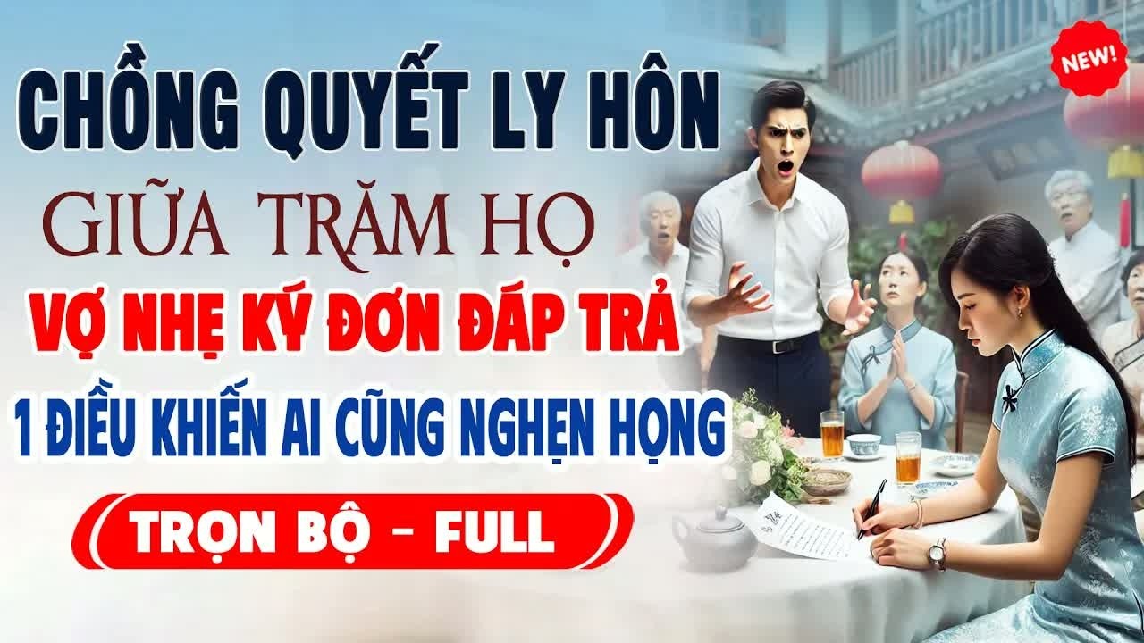 Chia tay giữa lúc tình cảm còn dang dở, chỉ một lá đơn cũng đủ khiến cả hai rơi vào cảnh nghẹn ngào