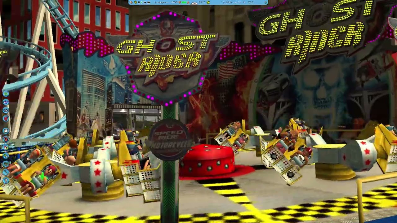 My little KIRMES on RCT 3 (RollerCoaster Tycoon 3) PART 41 - Kirmes in der Stadt TEIL 21