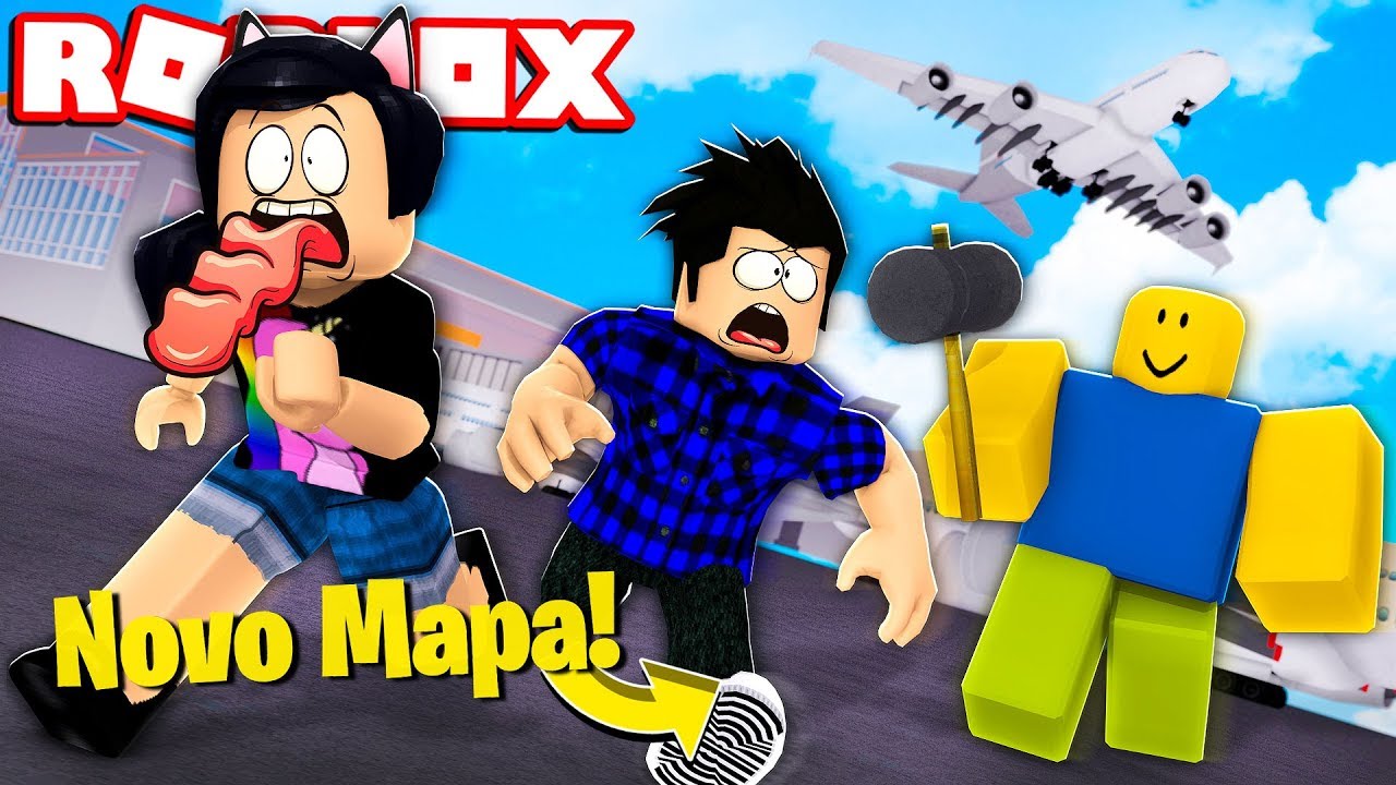 FUGINDO da BESTA no NOVO MAPA! - Roblox Flee The Facility