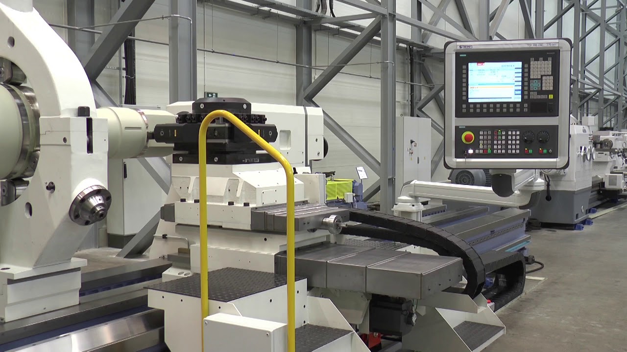TCF 200 Heavy Centre Lathe - Poreba