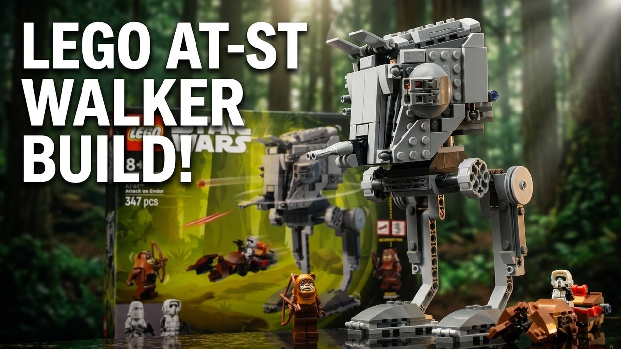 LEGO Star Wars Attack on Endor Walker Build