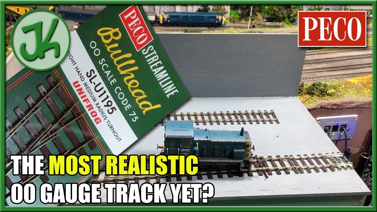 Самая реалистичная трасса на сегодняшний день? Трек Peco Bullhead OO Gauge Unifrog