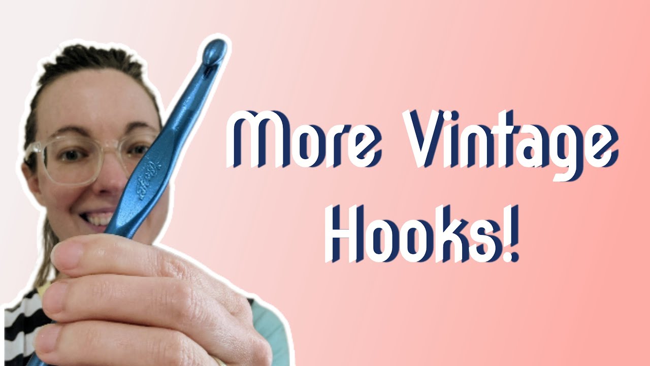 Vintage Boye Hooks Up Close - 1940s and 1950s, Larger Sizes
