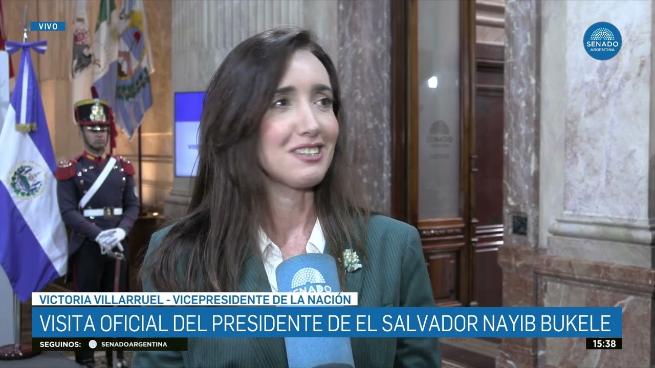 NOTA A VICTORIA VILLARRUEL - VISITA DE NAYIB BUKELE 01-10-24