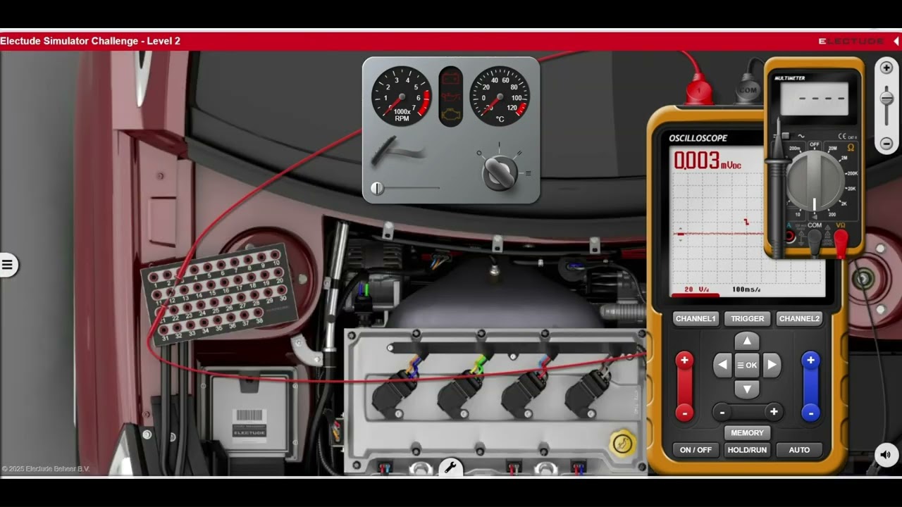 Electude Simulator Challenge: P0171 Engine Running Too Lean
