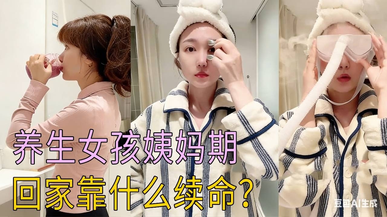 养生女孩姨妈期回家靠什么续命？#日常vlog #养生 #生理期