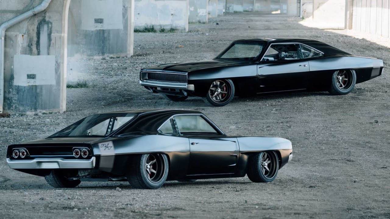 Dodge Charger 1968 года, среднемоторная компоновка.