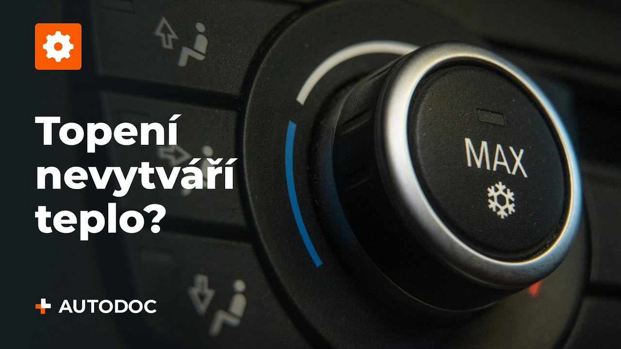 5 možných důvodů, proč topení tvého auta nefunguje