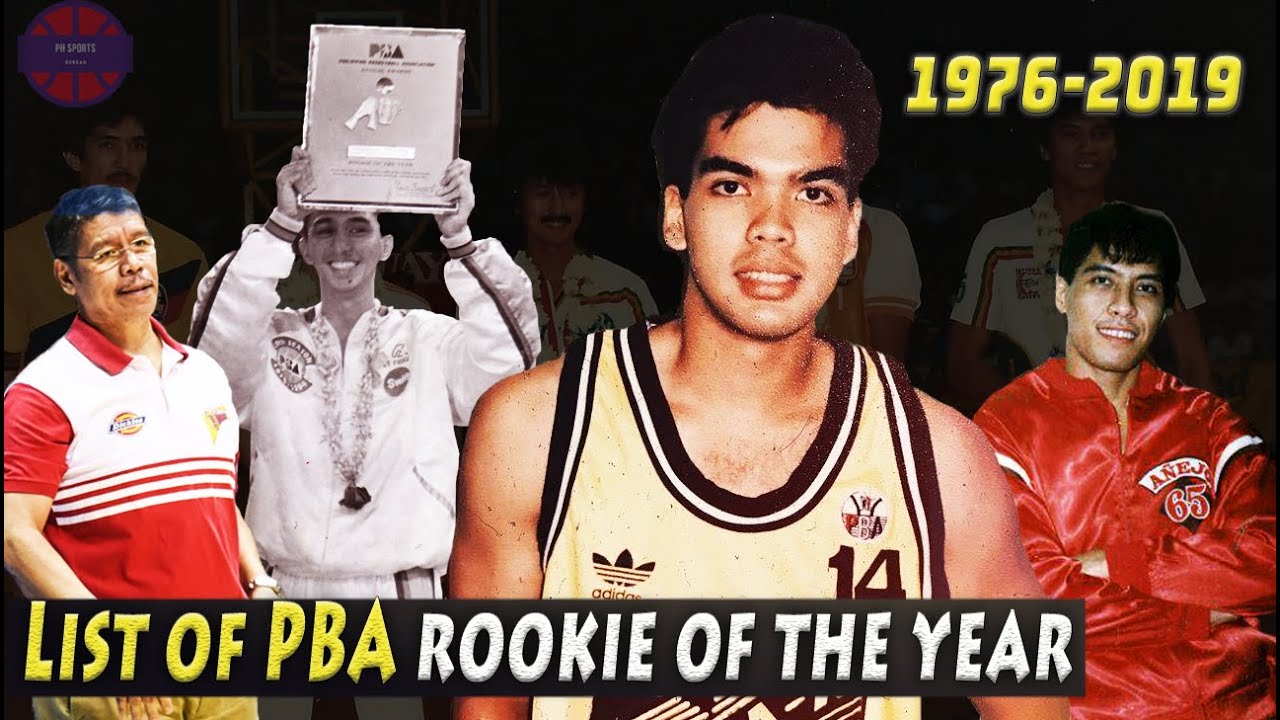 ANG LAHAT NG NAGING PBA ROOKIE OF THE YEAR (1976 - 2019)