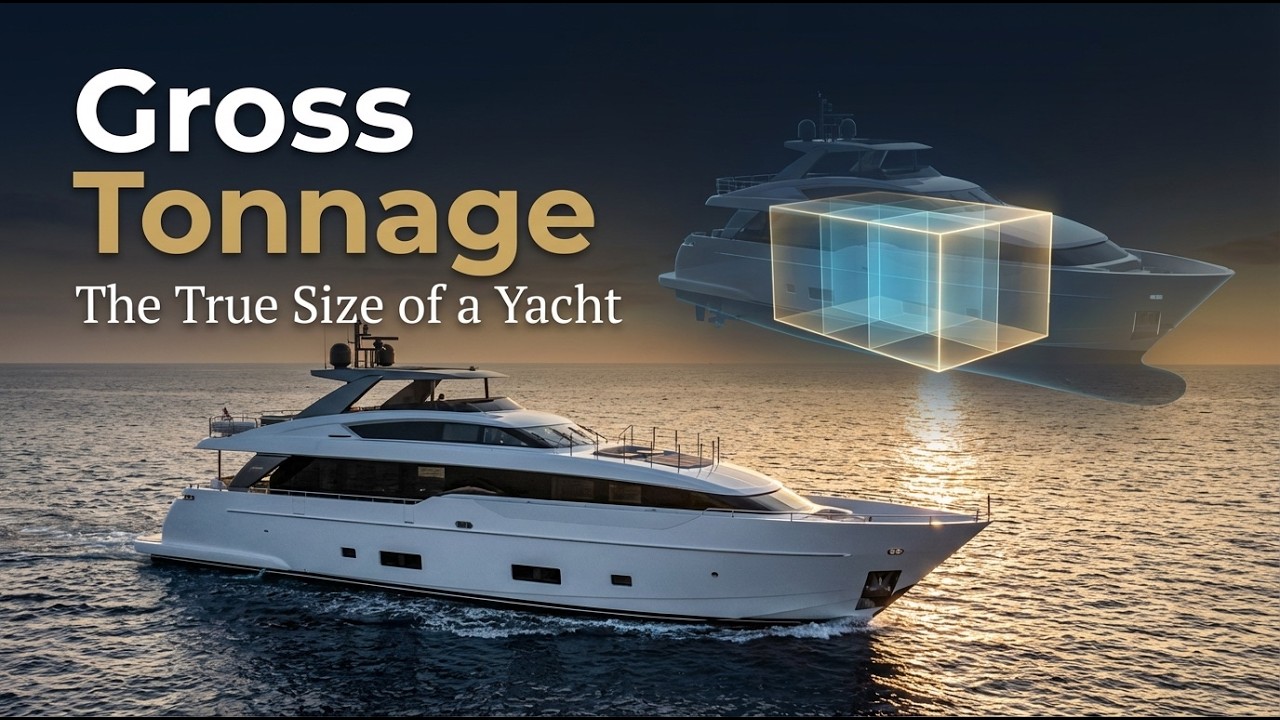 Gross Tonnage (GT) Explained – The True Size of a Yacht (Not Length) 
