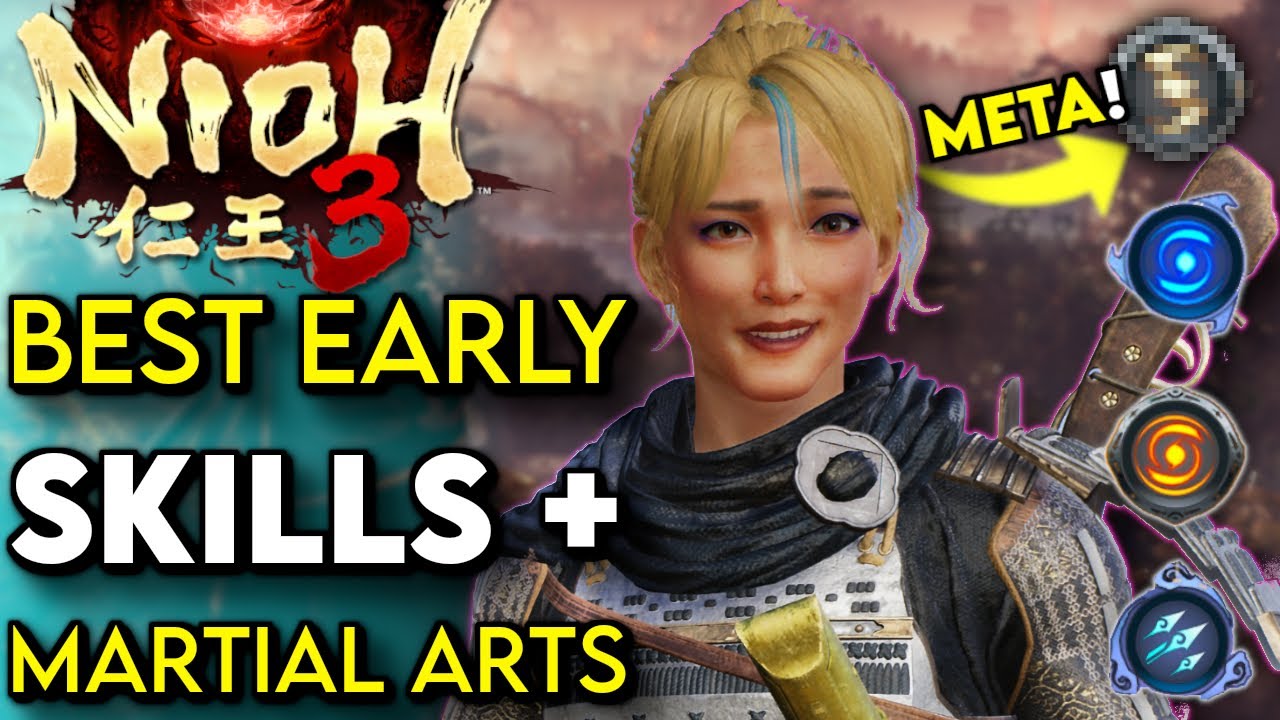 Best SKILLS & MARTIAL ARTS To Make Nioh 3 WAY Easier | Nioh 3 Tips And Tricks (Beginner's Guide)