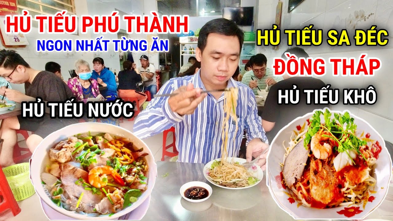 Hủ tiếu sa đéc ở quán phú thành ngon số 1 đồng tháp 2023