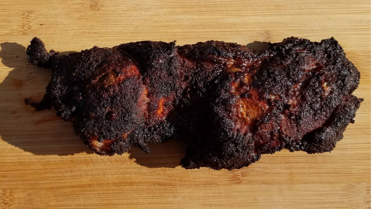 Pork Butt Smoked On A Weber Charcoal Grill