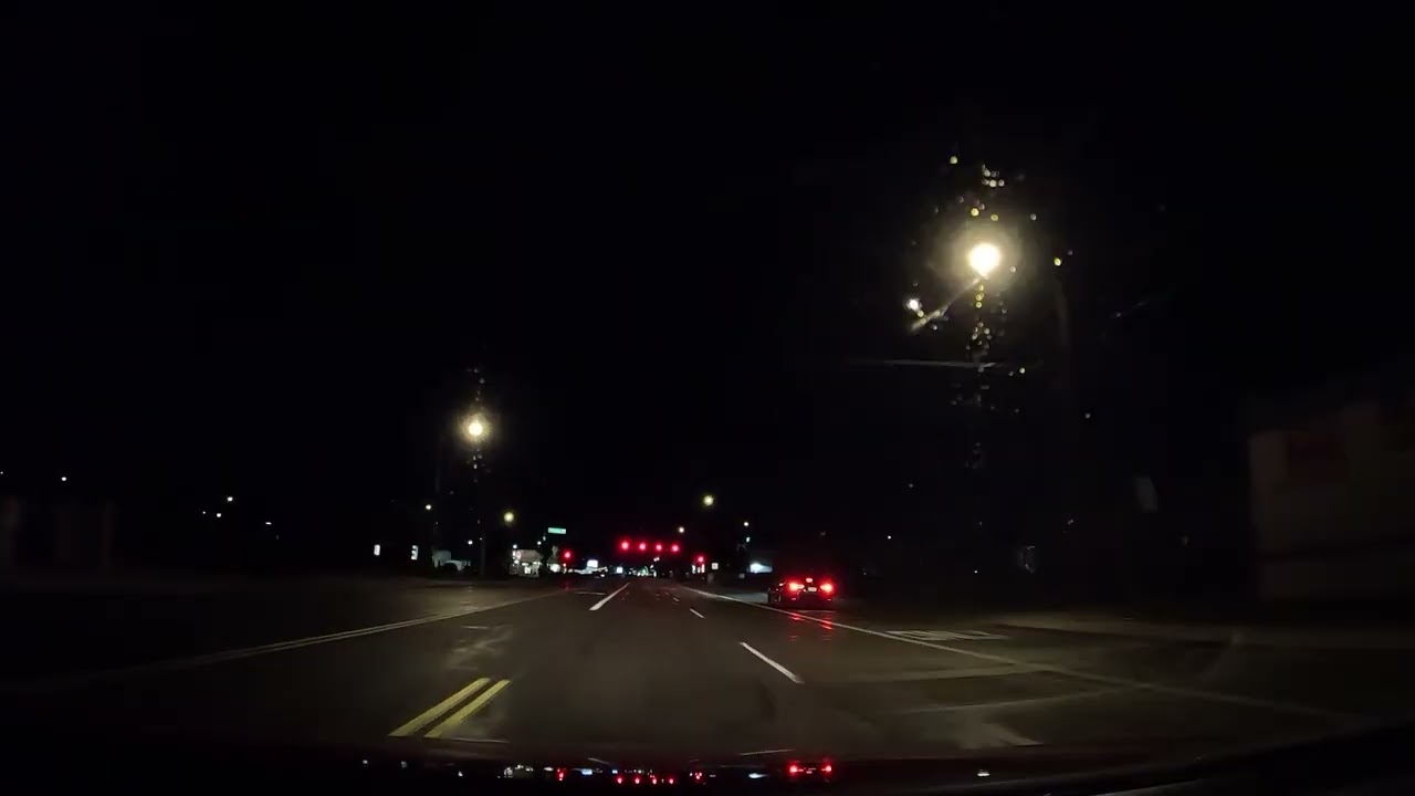 Night driving video 90