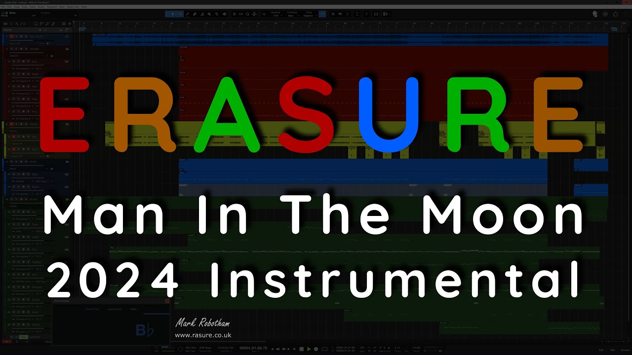Erasure Man In The Moon 2024 Instrumental