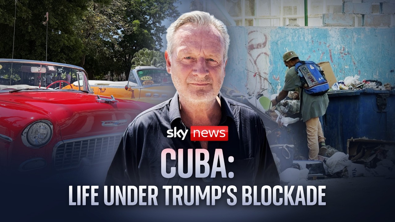 Life in darkness: Sky News inside Cuba under US oil blockade