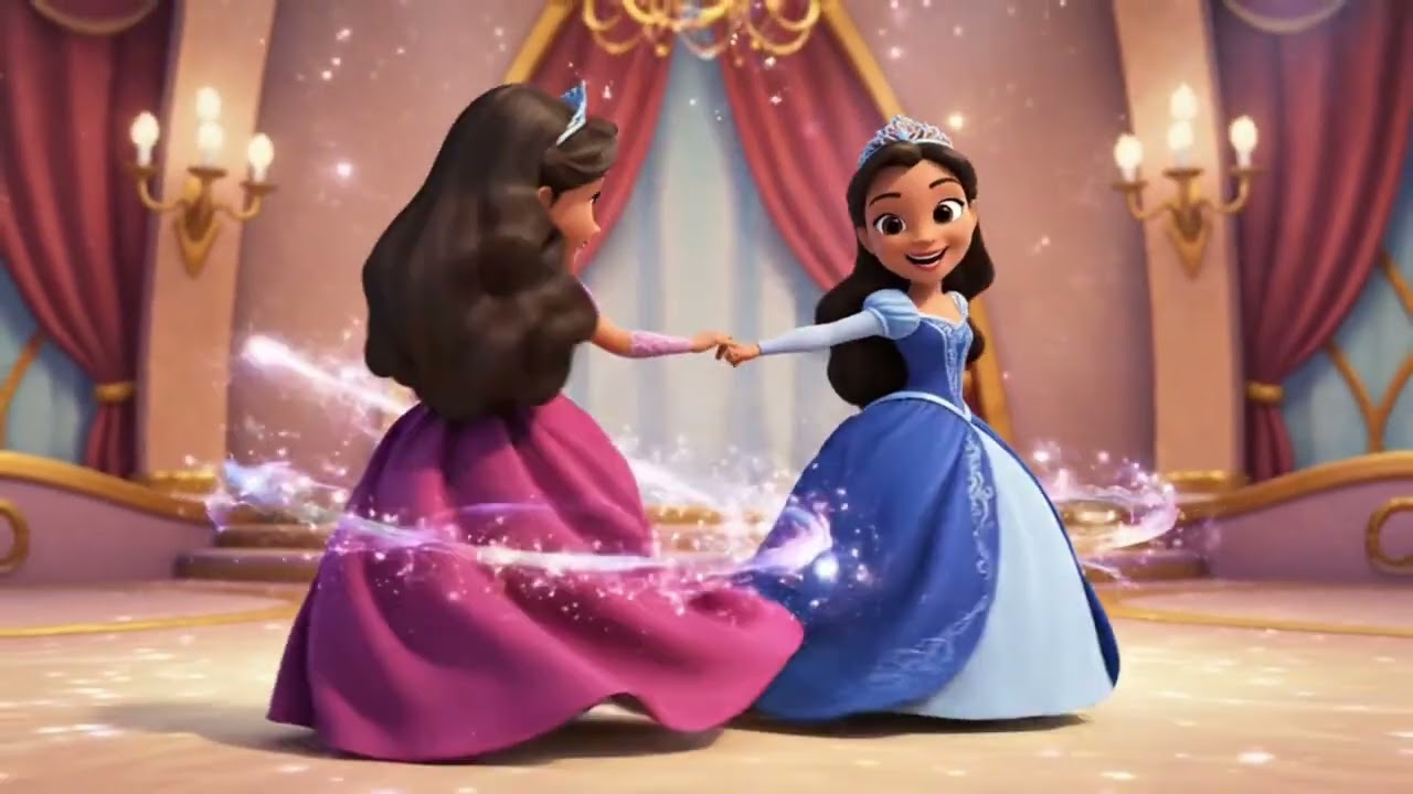 Dance Dance in the Moonlight 👑✨ | Princess Song