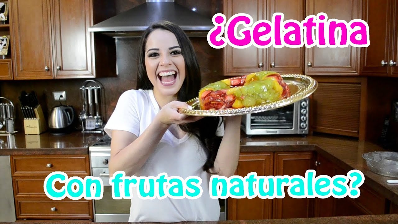 Gelatinas con frutas naturales
