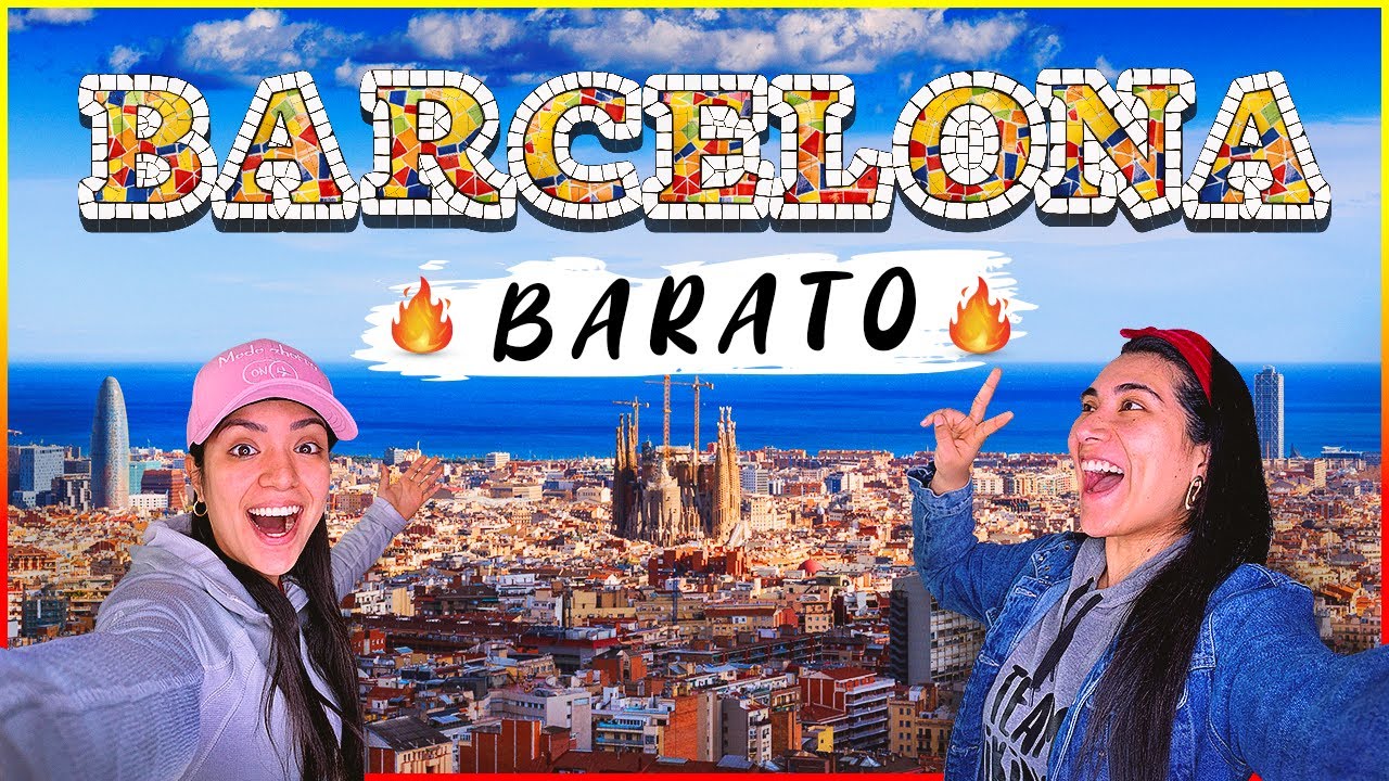 Barcelona: ¡4 días x US$75💰! ¿cómo lo hicimos😱? - MPV en España 🤩