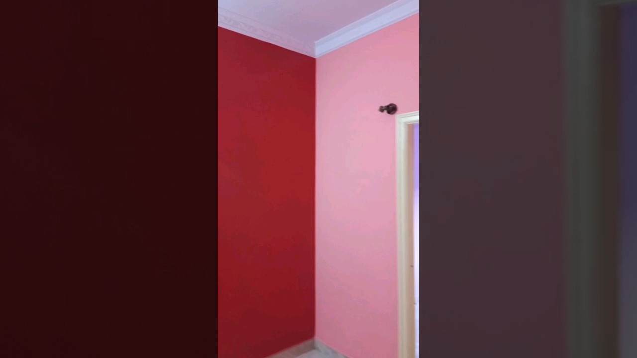 Red And Pink Combination | House painting | Royal Emulsion | Home painting