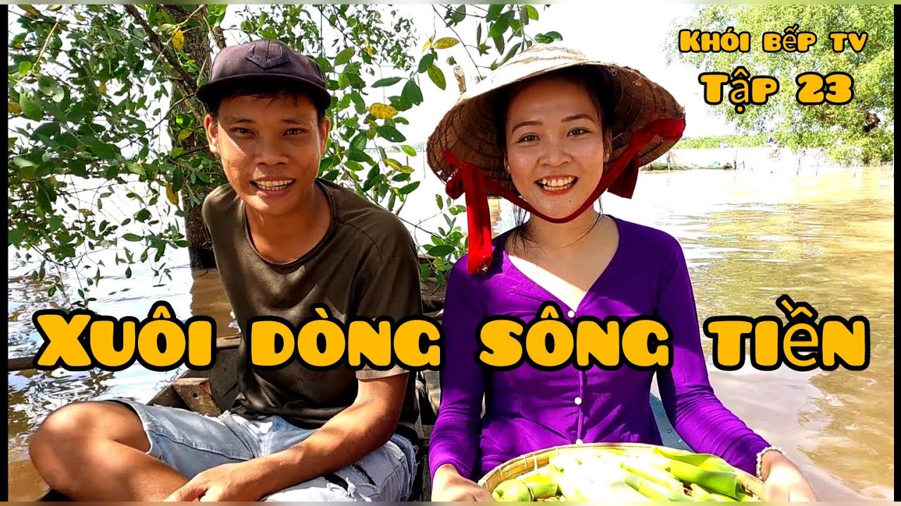 Thử thách câu tôm sông cho cô gái AN GIANG đến thăm | Khói bếp tv 23