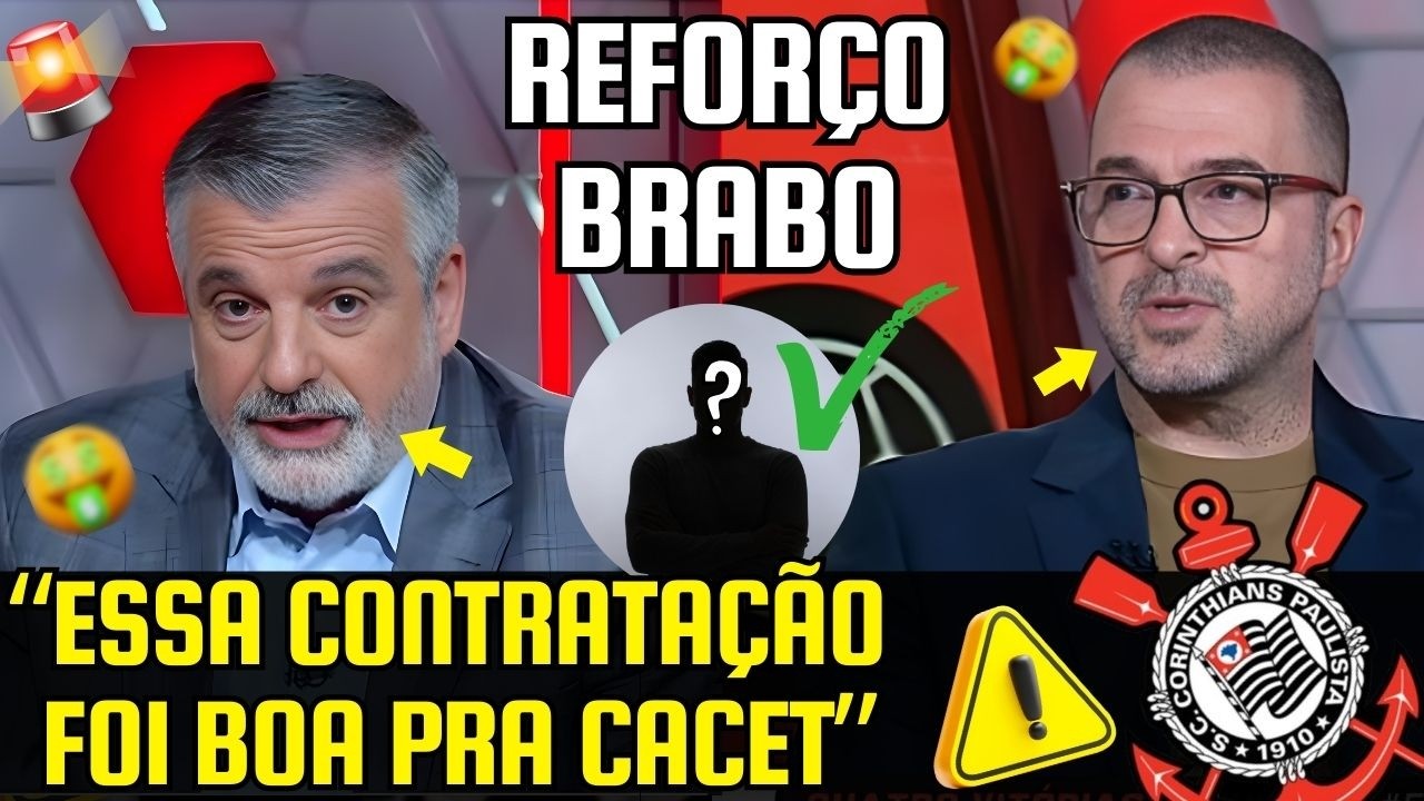 “ESSA CONTRATAÇÃO FOI BOA PRA CACET#” — ESPN RASGA ELOGIOS AO TIMÃO! | MERCADO DA BOLA PEGANDO FOGO