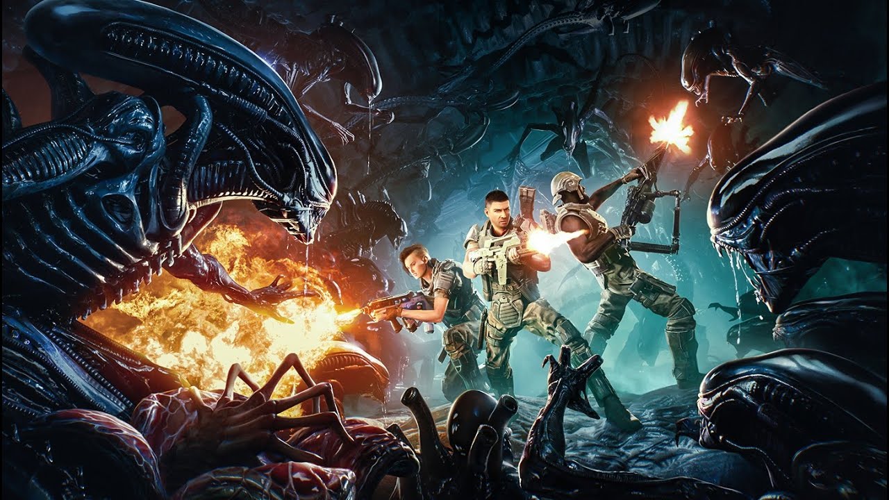 aliens fireteam elite con amigos #1