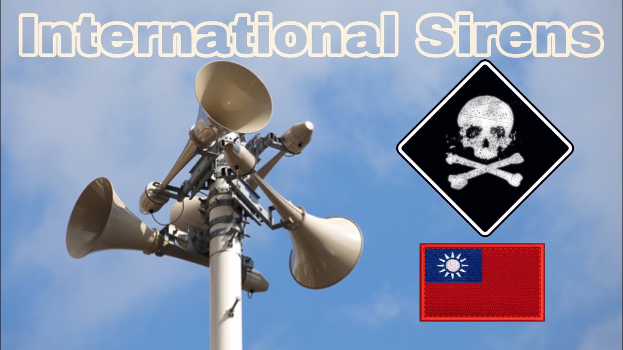 Sirens in Different Countries (COMPILATION PART 2)
