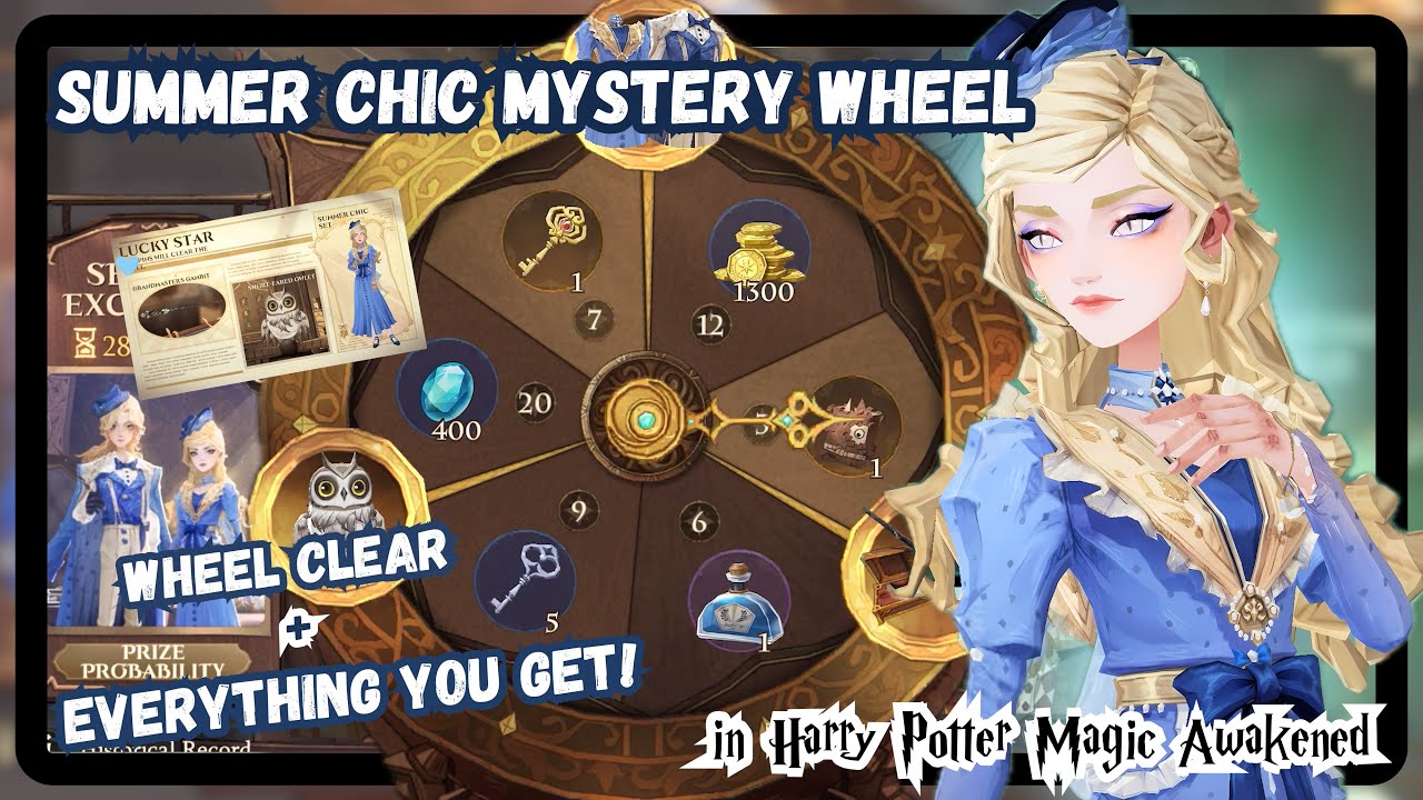 Magic Awakened - Summer Chic Wheel Clear Video + Showcasing What You Get