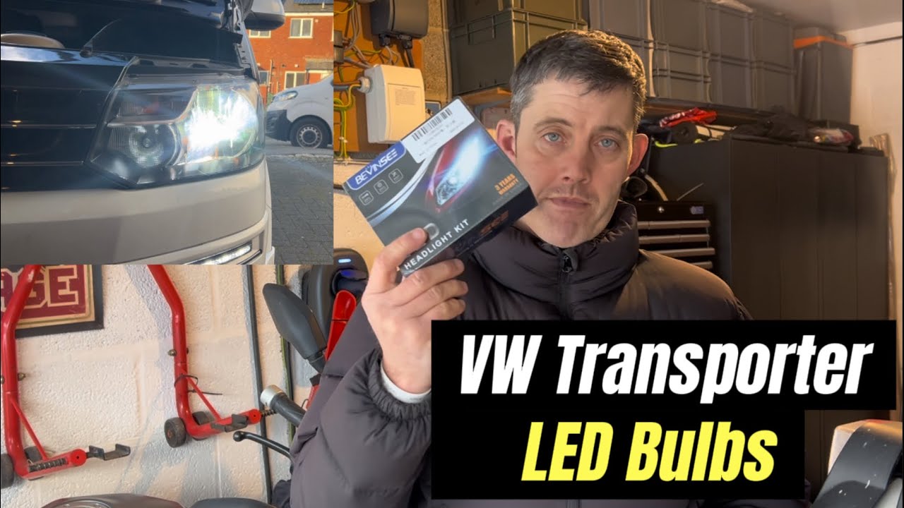 Светодиодные лампы — обновление ламп для VW Transporter… И снова! #vwtransporter #vwcampervan #le...