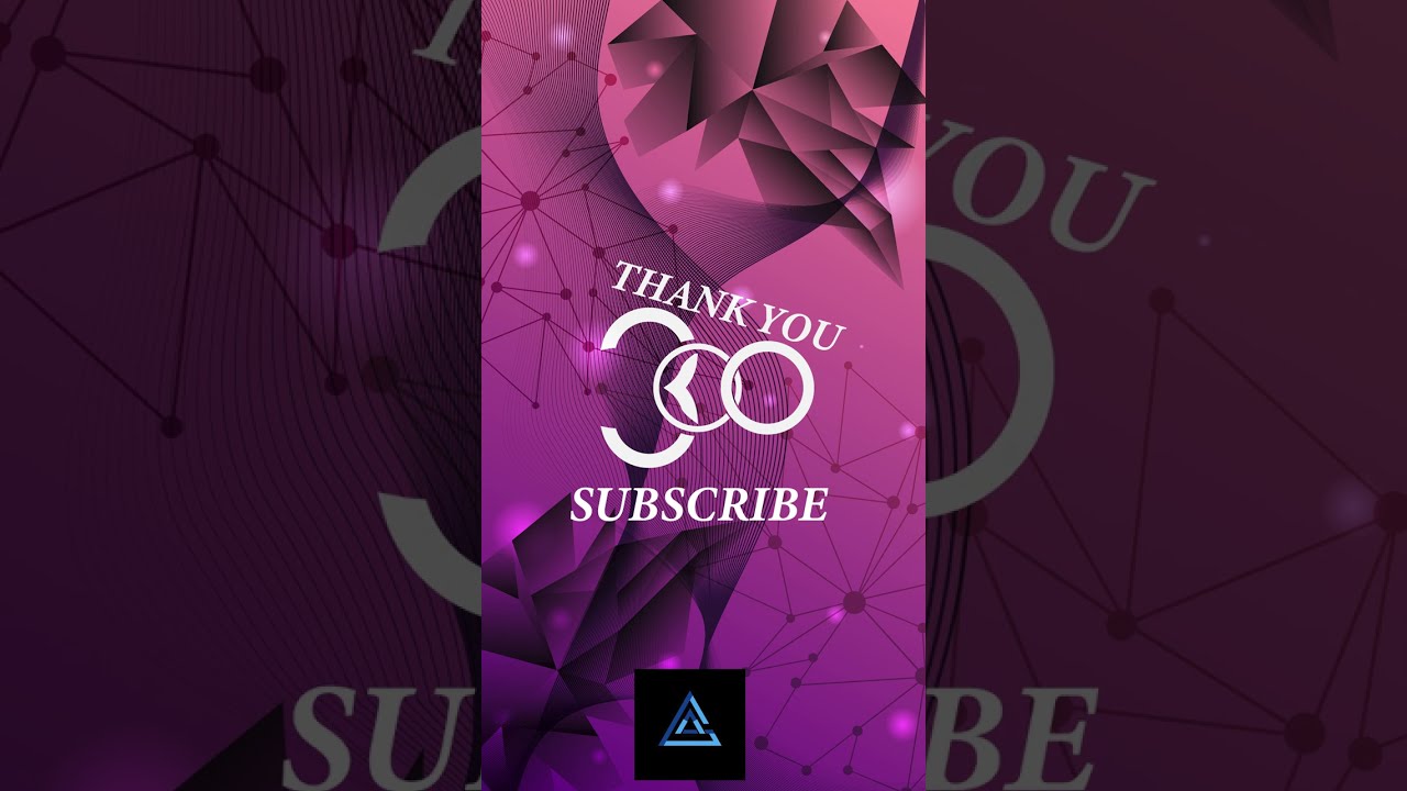 300 Subscribe Special | Abstract Background Design in Adobe Illustrator