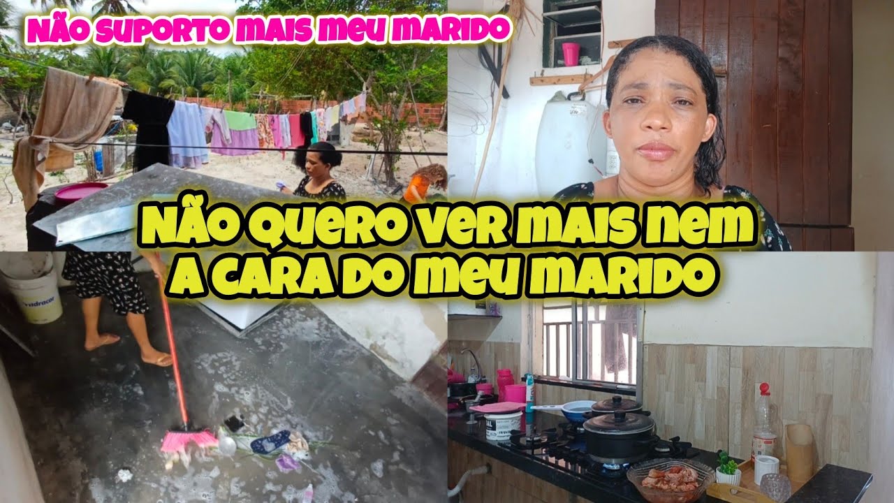 NÃO AGUENTO MAIS MEU MARIDO  TA INSUPORTÁVEL 